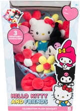 Plyšová kytica Hello Kitty And Friends: Celebration (30 cm)