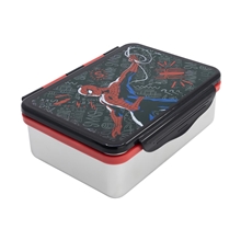 Nerezový desiatový box Marvel: Spiderman Black Board (1100 ml)