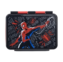 Nerezový desiatový box Marvel: Spiderman Black Board (1100 ml)