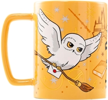 Hrnček s plyšovým návlekom Harry Potter - Hedwig