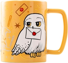 Hrnček s plyšovým návlekom Harry Potter - Hedwig