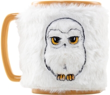 Hrnček s plyšovým návlekom Harry Potter - Hedwig