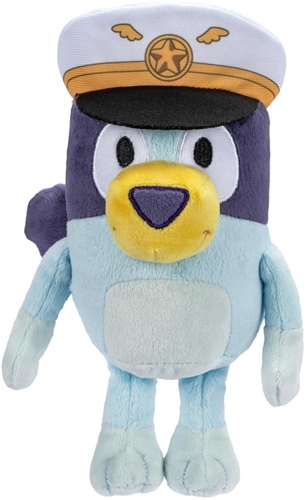 Plyšák Bluey - Plush Friends - Kapitán Bluey