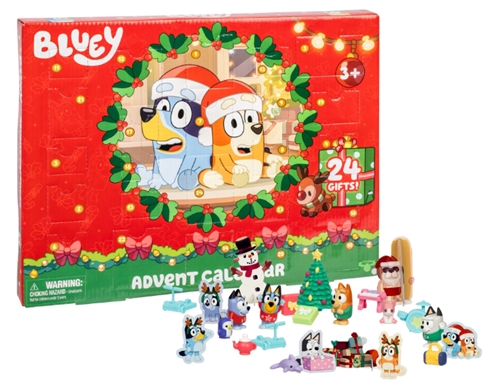 Adventný kalendár Bluey 2025