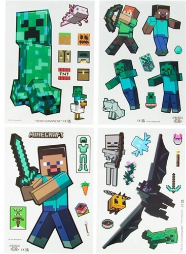 Nálepky na okná - Minecraft