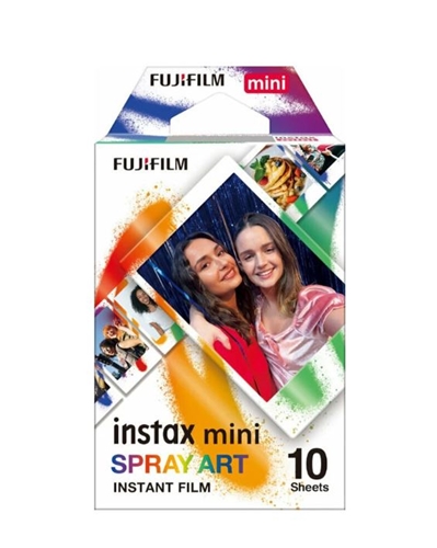 Fujifilm Instax Mini Spray Art Instant Film - 10 kusov