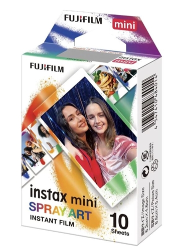 Fujifilm Instax Mini Spray Art Instant Film - 10 kusov