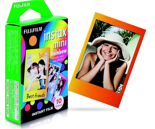 FujiFilm Instax Mini Rainbow Film - 10 kusov