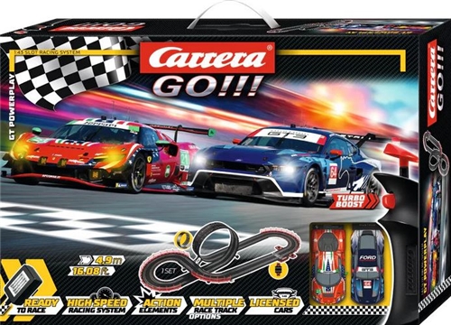 Autodráha Carrera GO! 62597 GT Powerplay