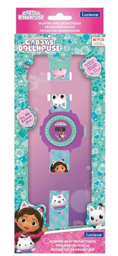 Hodinky Gabby’s Dollhouse s projekciou