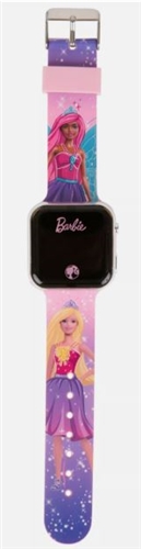 Detské digitálne LED hodinky Barbie