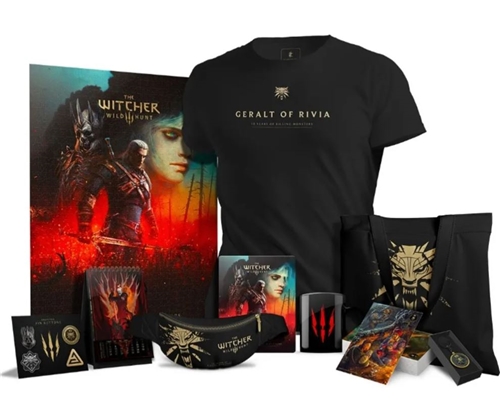 Darčeková sada Zaklínač 3: Wild Hunt 10th Anniversary Monster Hunter Slayer Kit