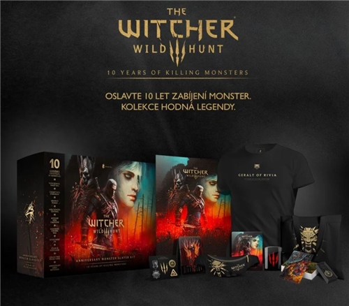 Darčeková sada Zaklínač 3: Wild Hunt 10th Anniversary Monster Hunter Slayer Kit