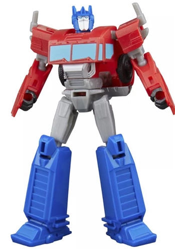 Hasbro Transformers Nákladné auto do hracej sady: Earthspark - Optimus Prime Bojový príves (G0750)
