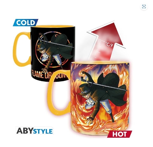 Hrnček Abysse One Piece - Luffy & Sabo, meniteľný hrnček
