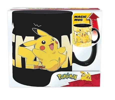 Hrnček Abysse Pokemon - Pikachu - meniací hrnček