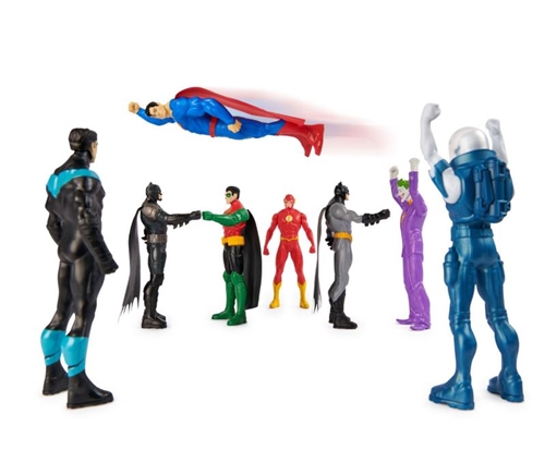 8-dielna sada figúrok - Batman: Spin Master DC