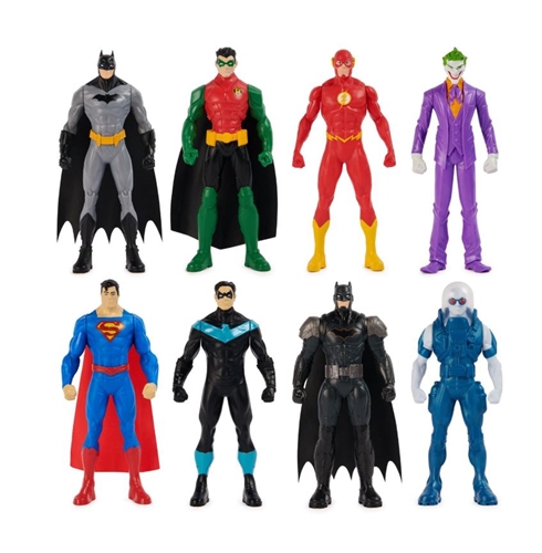 8-dielna sada figúrok - Batman: Spin Master DC
