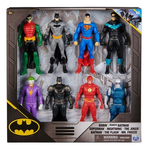 8-dielna sada figúrok - Batman: Spin Master DC