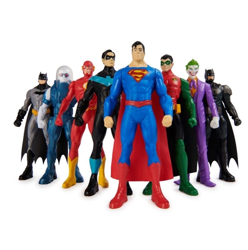 8-dielna sada figúrok - Batman: Spin Master DC