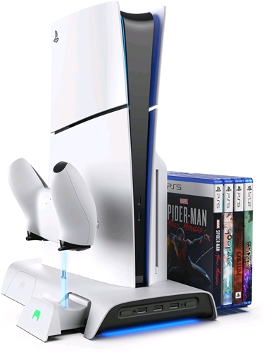 Kiwi Design D3 Cooling Station for PlayStation 5 Slim (PS5)