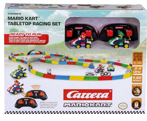 Autodráha Carrera R/C Mario Kart : Mario & Luigi - 1:50
