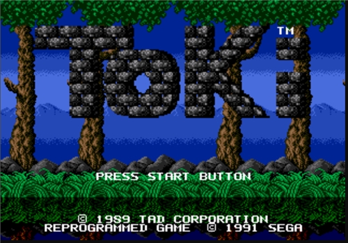 Toki: Going Ape Spit - 1991 (MEGA DRIVE) (BAZAR)