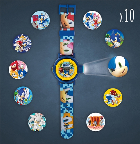 Sonic - Digitálne hodinky s projekciou