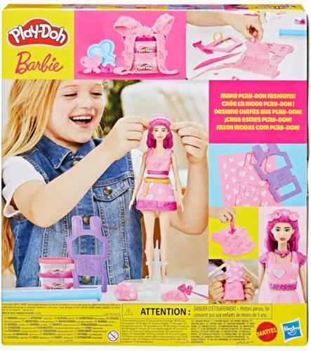 HASBRO - Play-Doh Barbie vlasy a srdce kreatívna sada