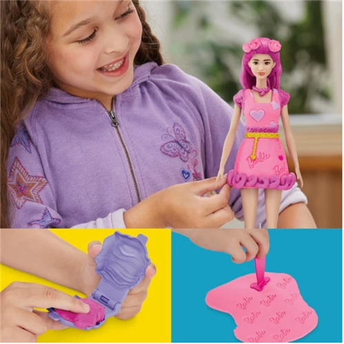 HASBRO - Play-Doh Barbie vlasy a srdce kreatívna sada