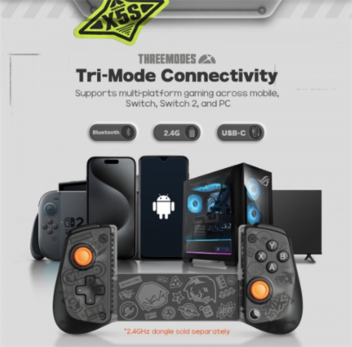 Bezdrôtový mobilný ovládač GameSir X5s ZZZ (ČIERNY)