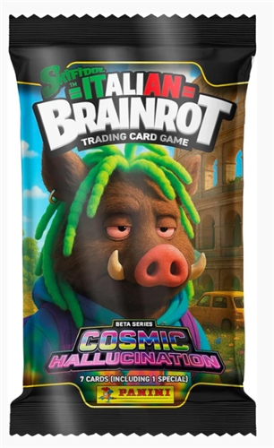 Panini Italian Brainrot 2: Beta Series Cosmic Hallucination - Zberateľské karty