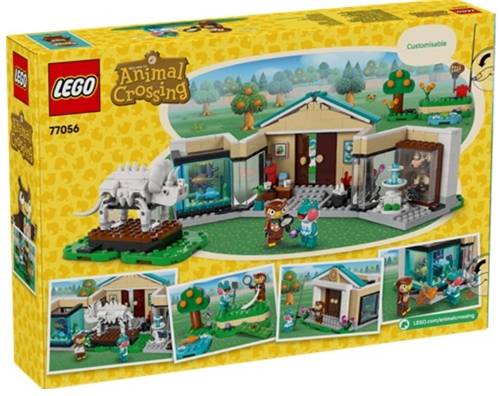 LEGO® Animal Crossing™ 77056 Blathers a jeho múzejná zbierka
