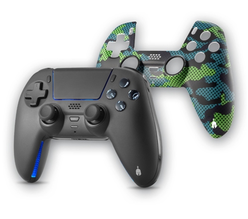 Spartan Gear - Sarissa Wireless Controller (BLACK) (PS4/PS5/PC/SWITCH) + 1x náhradný kryt