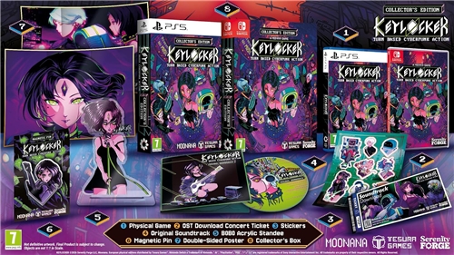 Keylocker: Turn Based Cyberpunk Action - Collectors Edition (SWITCH)