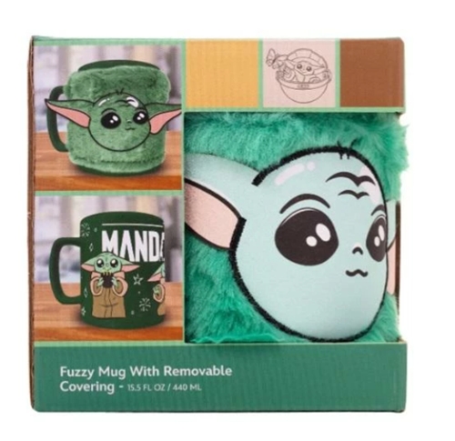 Star Wars - The Mandalorian: Hrnček s návlekom: Grogu