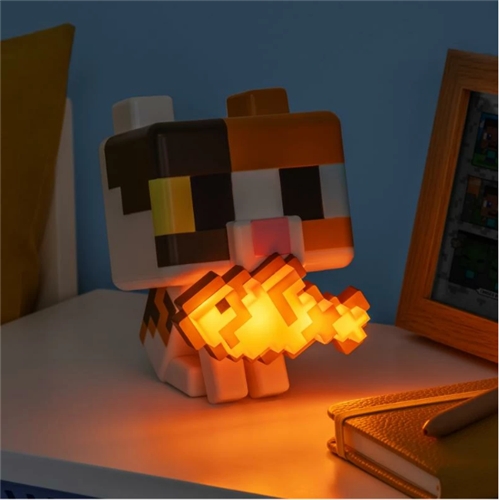 Lampička Minecraft Cat GloBuddies (15 cm)