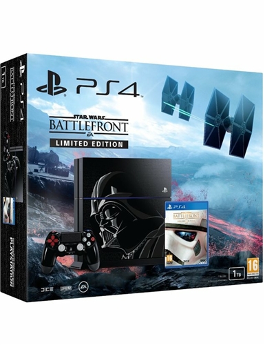  PlayStation 4 - Star Wars Battlefront Limited Edition (BAZAR) + Star Wars Battlefront (PS4) (BAZAR)
