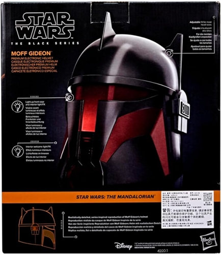  Star Wars: Black Series - Moff Gideon - Premium Electronic Helmet with Light FX (ZĽAVA)