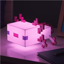  Lampička Minecraft Axolotl Multicolor Light (21 cm) (ZĽAVA)