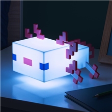  Lampička Minecraft Axolotl Multicolor Light (21 cm) (ZĽAVA)