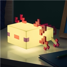  Lampička Minecraft Axolotl Multicolor Light (21 cm) (ZĽAVA)