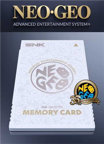 NEO GEO AES+ Memory Card White