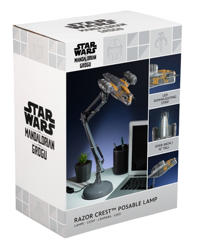  Paladone: Star Wars: Mandalorian - Polohovací stolní lampa - Razor Crest
