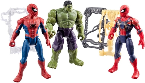 Hasbro Marvel: Spider-Man - Brand New Day - Spider-Man, Hulk & Iron Spider Figures