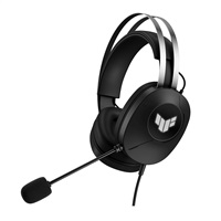  ASUS TUF Gaming H1 GEN II headphones, wired, black (ZĽAVA)