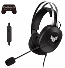  ASUS TUF Gaming H1 GEN II headphones, wired, black (ZĽAVA)