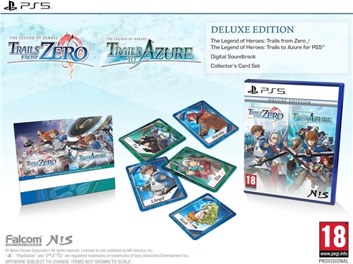 The Legend of Heroes: Trails from Zero / The Legend of Heroes: Trails to Azure - Deluxe Edition (PS5)