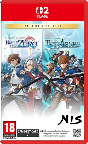 The Legend of Heroes: Trails from Zero / The Legend of Heroes: Trails to Azure - Deluxe Edition (Game-Key Card) (SWITCH 2)
