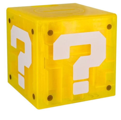 Pokladnička Super Mario - Question Block